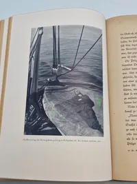 Original Tysk Marinebog givet i gave Tønder 1944 DBN Deutsche Berufsgruppen in Nordschlesweig