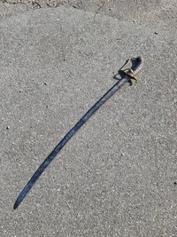 Original Dansk officerssabel Model 1801