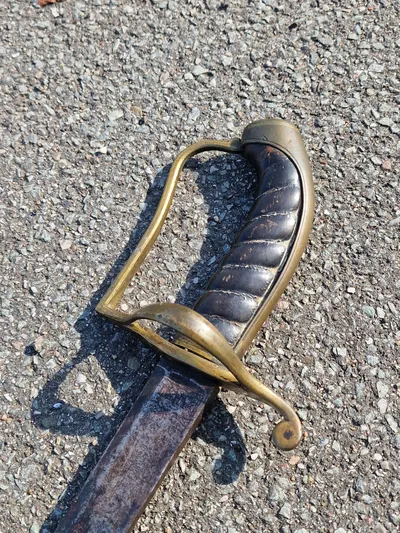 Original Dansk officerssabel Model 1801