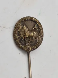 Original Deutsches Fahrabzeichen, Bronze pin