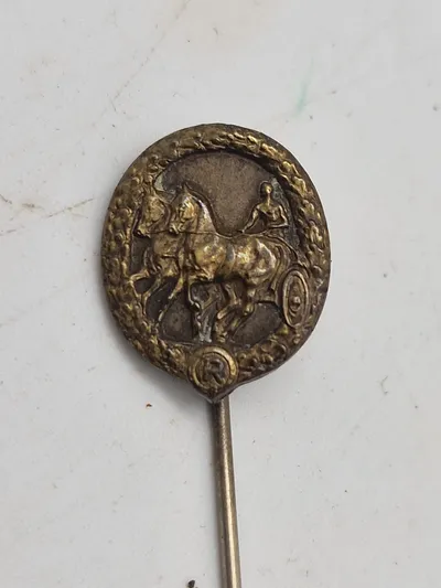 Original Deutsches Fahrabzeichen, Bronze pin