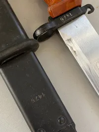 Original tysk AK bajonet