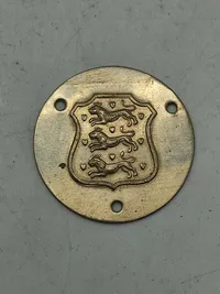 Originalt skjold til frihedskæmper armbind