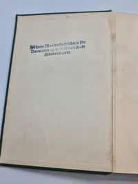 God Tysk Krigsmarine bog 1934