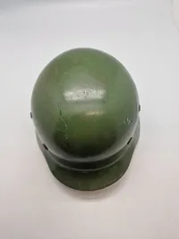 Tysk M35 hjelm, original skal men resten efterkrigs