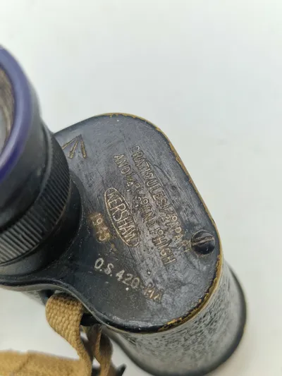 Original Engelsk WW2 kikkert brugt af Danmark efter krigen
