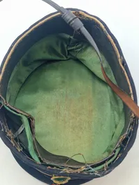 Original Officers kepi for Dyrlæge til renovering