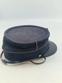 Original Officers kepi for Dyrlæge til renovering