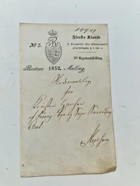 Samling 18 tals soldater papirer