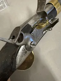 Original Fransk model 1822 marinepistol Flint