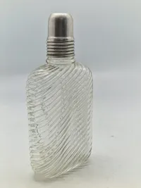 Original lomme lærke med Christian 9, Fyens Glasværk 1903