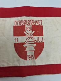 Sjældent originalt armbind fra Dybbøl stævnet i 1945