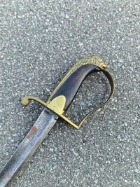 Dansk officerssabel ca 1802