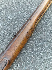 Original riffel der har tilhørt den Danske konge ca. 1780