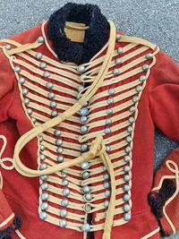 Original Dansk Gardehusar uniform med god alder