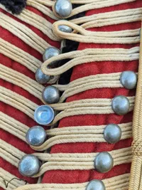 Original Dansk Gardehusar uniform med god alder
