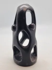 STONE CARVING STATUE Mother AND 3 Children