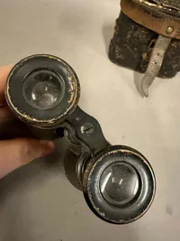 Original privat officerskikkert, skarp i optik
