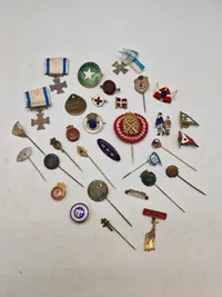 Samling diverse pins mm.