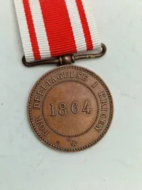 Original 1864 deltager medalje