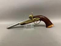 Syderopæisk perkusions pistol, singel trikker,