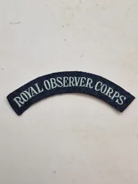 Samling originalt engelsk militaria