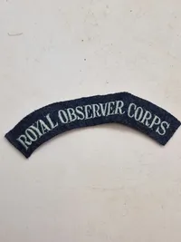 Samling originalt engelsk militaria