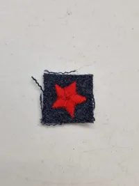 Samling originalt engelsk militaria