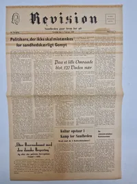To originale eks af bladet Revision som var kendt for at støtte Frikorps Danmark soldater mm