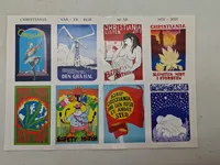 Samling diverse mærkater mm fra Fristaden Christiania