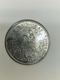Jubilæumsmønt af sølv - Christian IX 40 års regeringsjubilæum