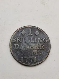 Samling diverse mønter