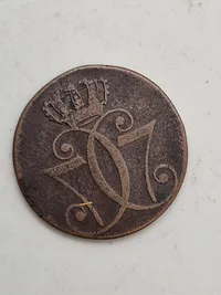 Samling diverse mønter
