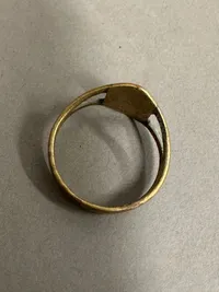 Original dansk ring WW2 fundet i Letland