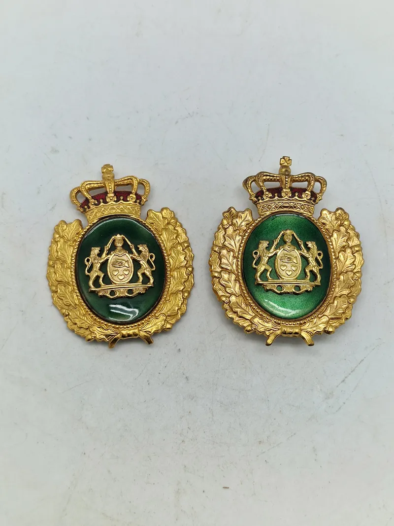 Sæt originale danske politi badges