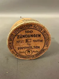 Original æske til fænghætter, jagt
