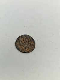 To stk romer mønter  - identificerede