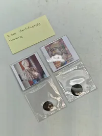 To stk romer mønter  - identificerede