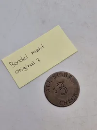 Bordel mønt - original?