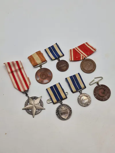 Samling originale medaljer
