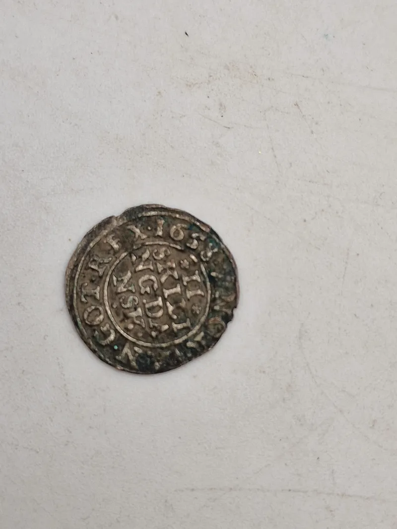 Original II skilling af sølv - 1658