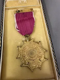 Original Amerikansk The Legion of Merit (LOM) WW2 med nummer