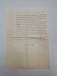 To originale tyske breve fra 1930’erne