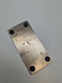 Dansk designet garder figur på magnet fod