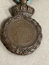 Original Saint Helena Medal også givet til Danskere