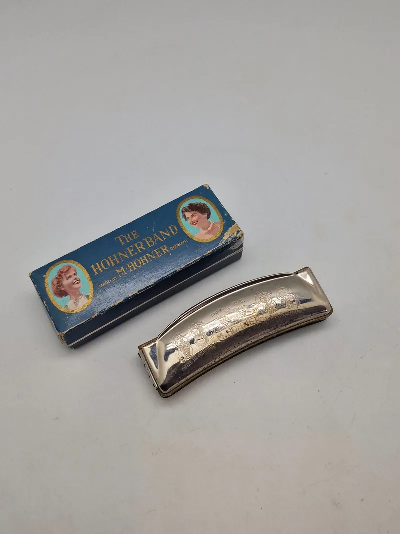 Original tysk mundharmonika fra perioden omkring ww2