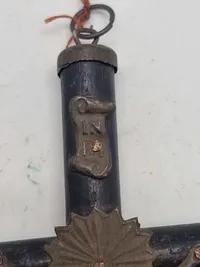 Originalt tysk kors fra perioden omkring ww2 - med mini Totenkopf i bunden