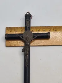 Originalt tysk kors fra perioden omkring ww2 - med mini Totenkopf i bunden