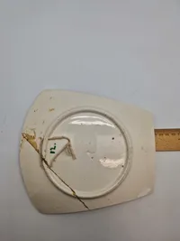 Original Tuborg plakette - revnet