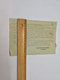 Originalt Oprob - nedkastet over danske byer 9 april 1940